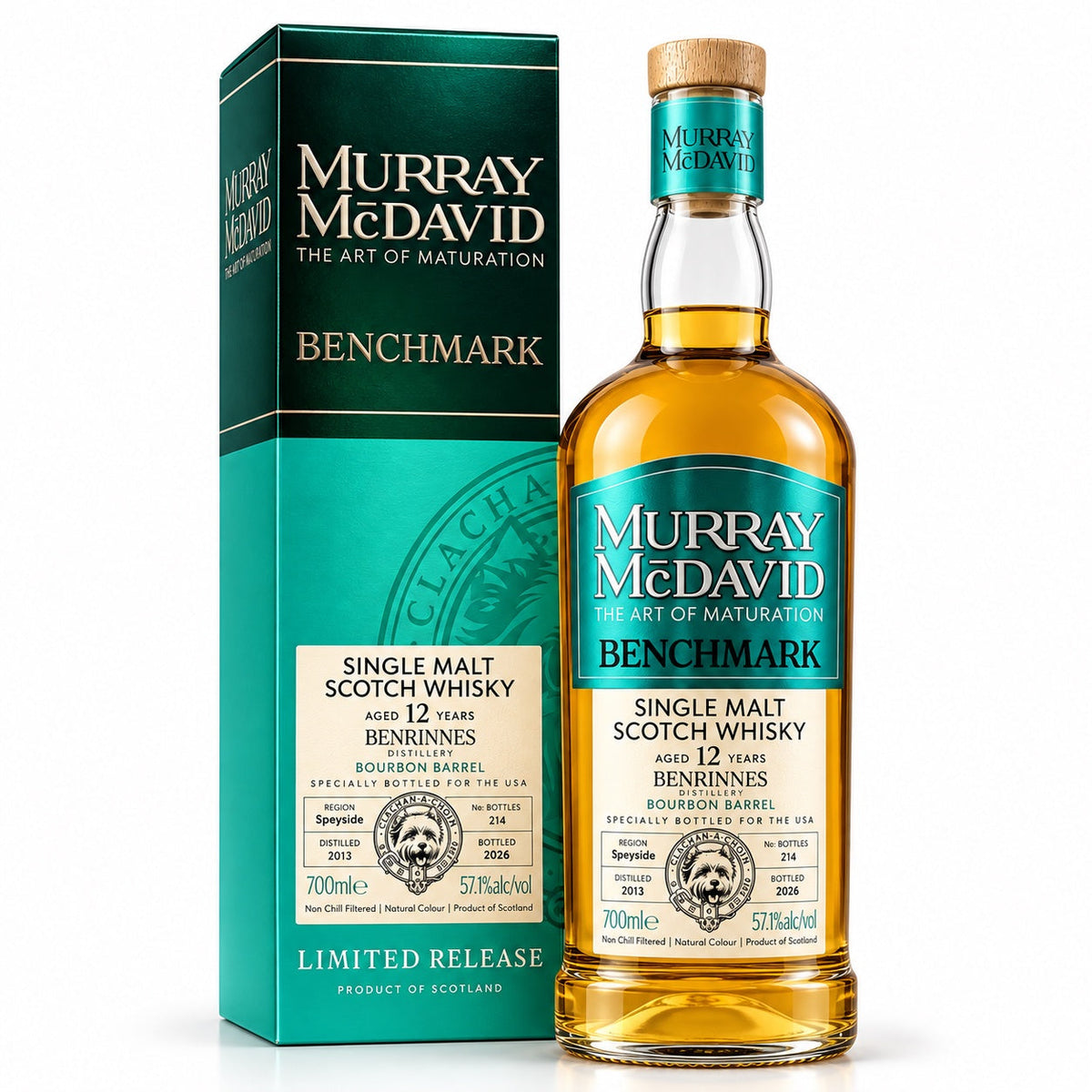 Murray McDavid 12 Year Benrinnes Single Malt Scotch Whisky