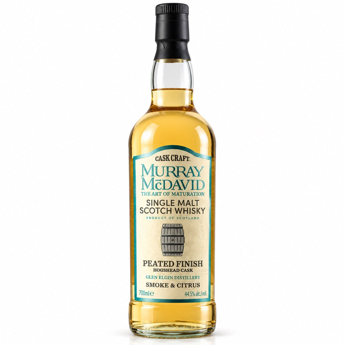 Murray McDavid Glen Elgin Peated Cask Finished Single Malt Scotch Whisky