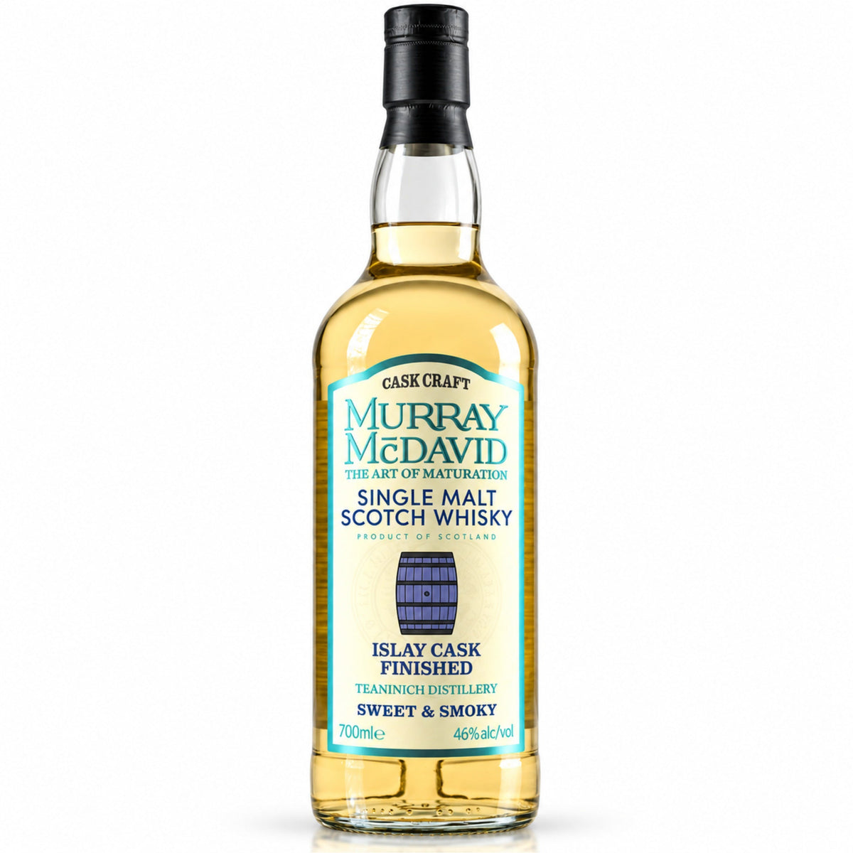 Murray McDavid Cask Craft Teaninich Islay Cask Finished Single Malt Scotch Whisky