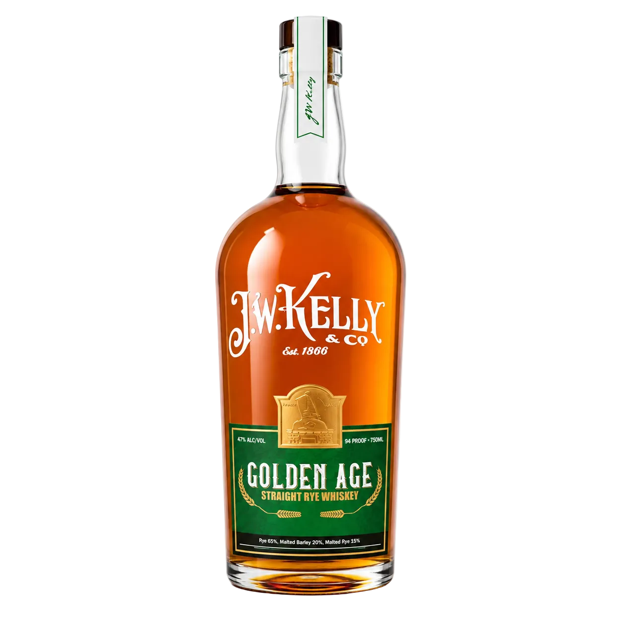 J.W. Kelly Golden Age Rye Whiskey