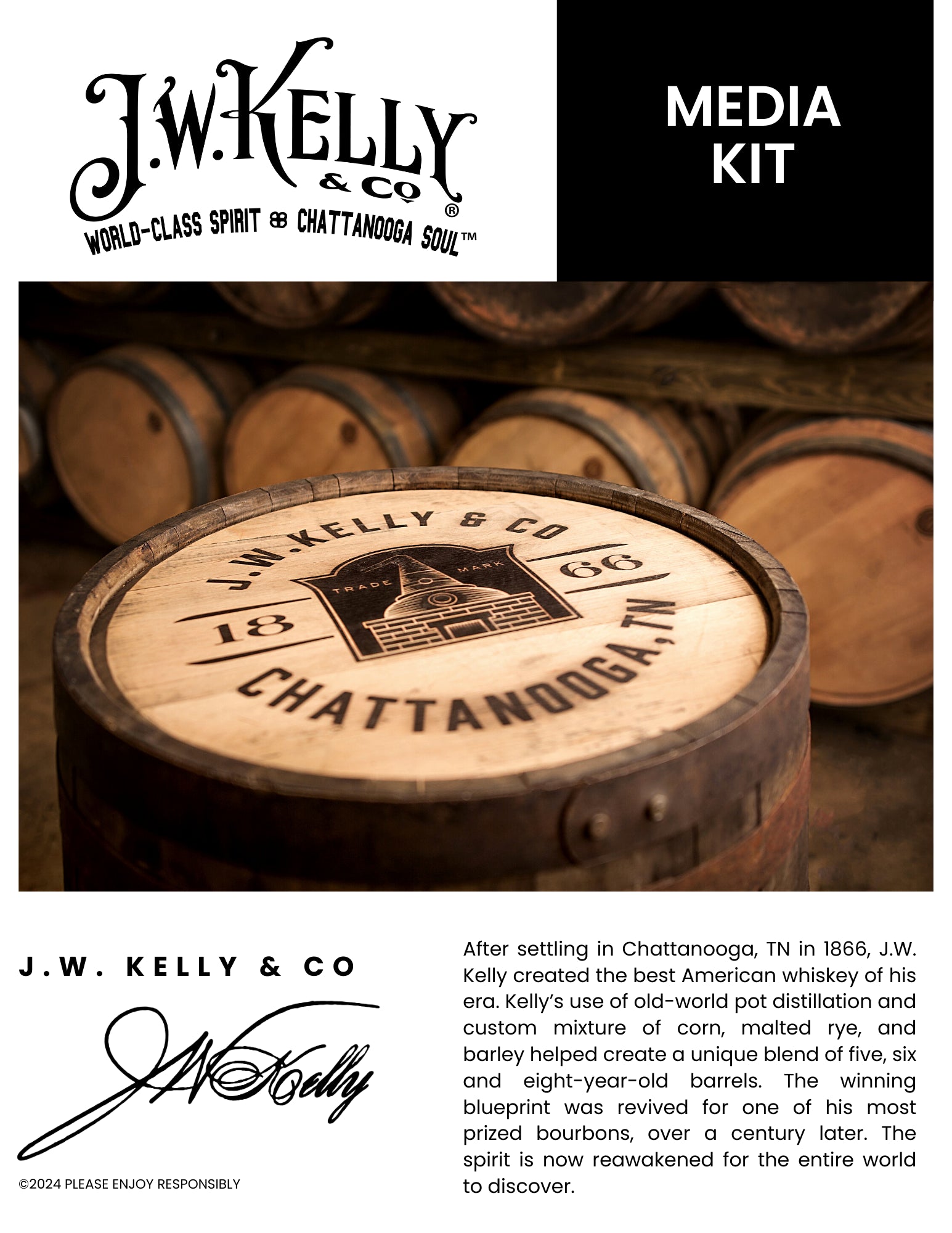 J.W. Kelly Media Kit