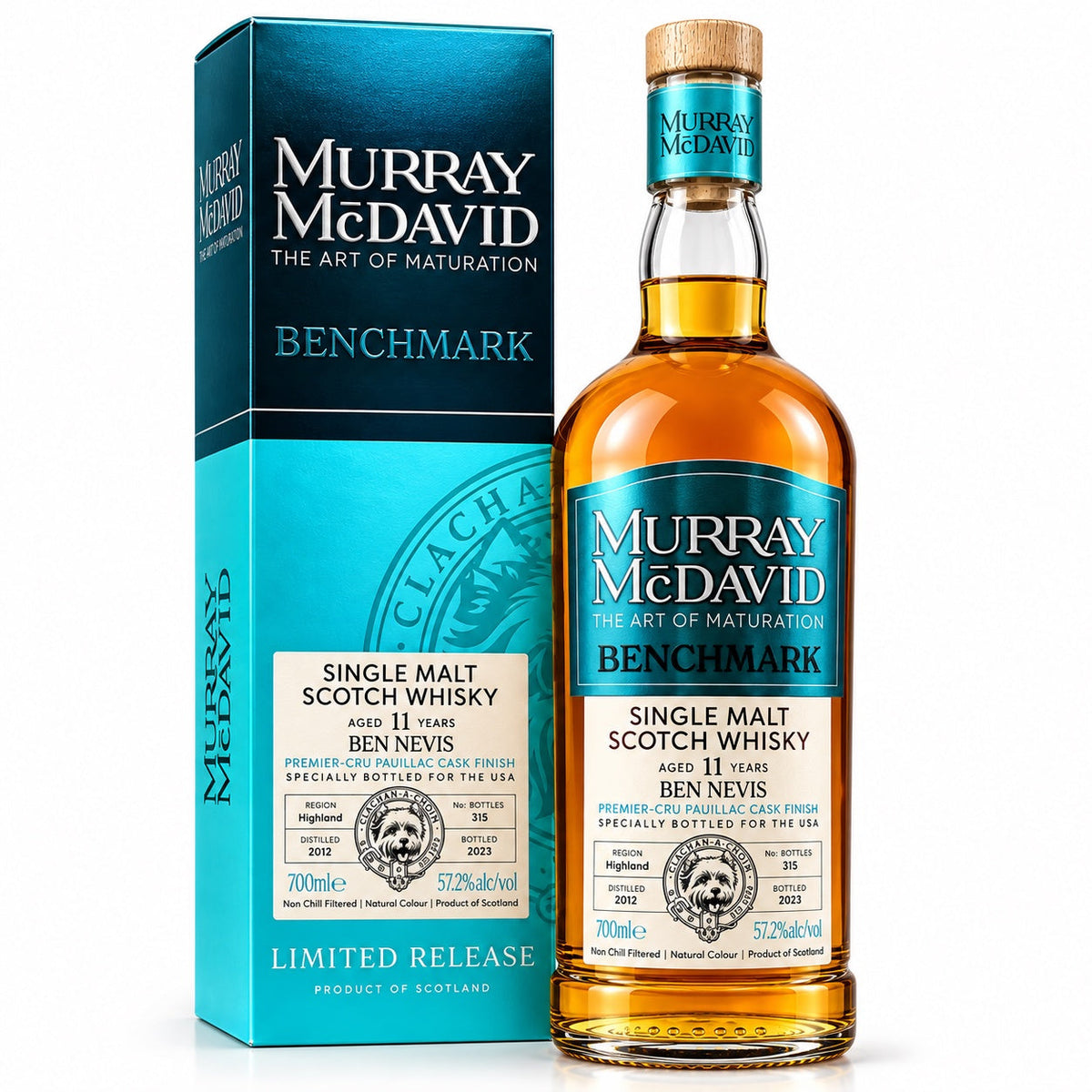 Murray McDavid Ben Nevis Pauillac 11 Year Single Malt Scotch Whisky