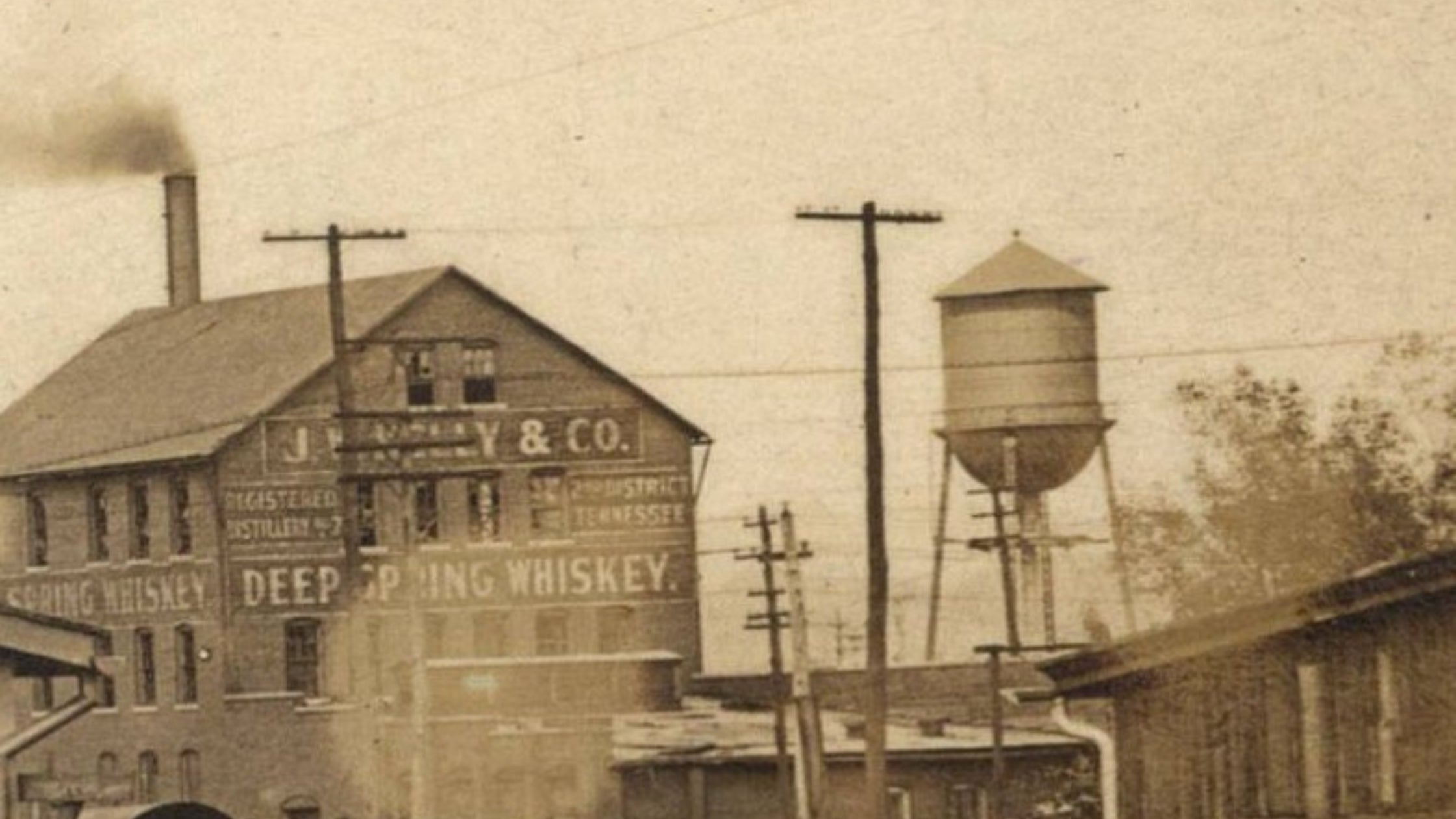 Archival photograph of J.W. Kelly and Company Deep Springs Distillery